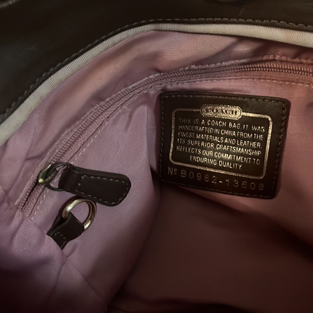 Coach vintage signature   - Picture 7 of 8